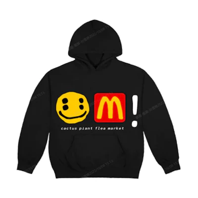 CPFM McDonald's Logo Hoodie Black Unisex. CPFM19