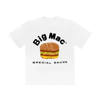 CPFM McDonald's Logo Tee White Unisex T-Shirt. VCPFM-SS05