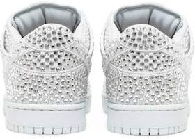 Cactus Plant Flea Market x Swarovski x Nike Dunk Low 'Pure Platinum' Pria CZ2670-001 Details for Cactus Plant Flea Market x Swarovski x Nike Dunk Low 'Pure Platinum' Pria CZ2670-001