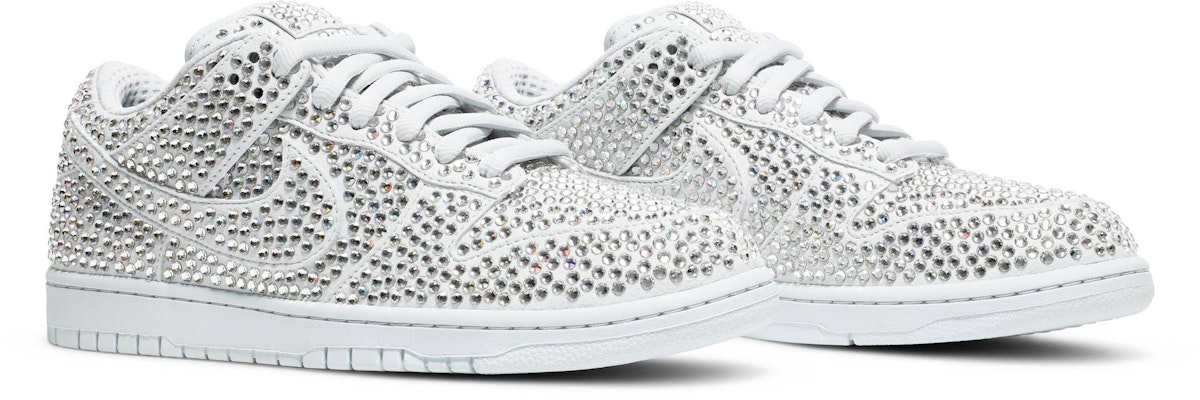 Cactus Plant Flea Market x Swarovski x Nike Dunk Low 'Pure Platinum' Dalam Platinum CZ2670-001 Cheap Cactus Plant Flea Market x Swarovski x Nike Dunk Low 'Pure Platinum' Dalam Platinum CZ2670-001