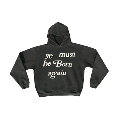 CPFM Ye Must Be Born Again Hoodie Black Men’s Pullover. CP22BA001BLACK