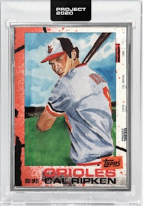 Cal Ripken Jr. 1982 Topps Project 2020 Jacob Rochester /1576 #20 Carta Colección Buy Cal Ripken Jr. 1982 Topps Project 2020 Jacob Rochester /1576 #20 Carta Colección