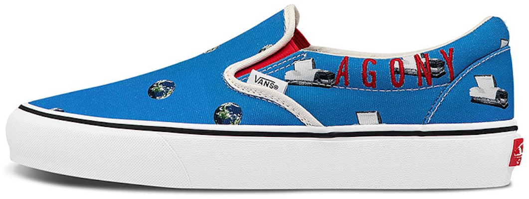 Cali Thornhill Dewitt x Vans Vault Classic Slip-On LX 'Blue Crisis Actor' VN0A3QXY61H Buy Cali Thornhill Dewitt x Vans Vault Classic Slip-On LX 'Blue Crisis Actor' VN0A3QXY61H