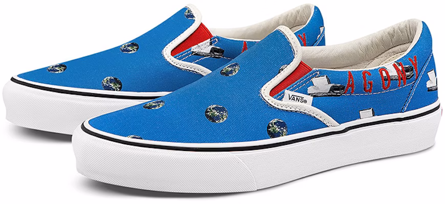 Cali Thornhill Dewitt x Vans Vault Classic Slip-On LX 'Blue Crisis Actor' VN0A3QXY61H Order Cali Thornhill Dewitt x Vans Vault Classic Slip-On LX 'Blue Crisis Actor' VN0A3QXY61H