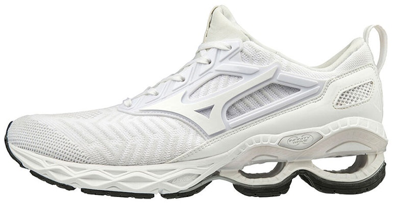 Calico Jack x Mizuno Wave Creation Waveknit 'Putih Triple' J1GC193301 Buy Calico Jack x Mizuno Wave Creation Waveknit 'Putih Triple' J1GC193301