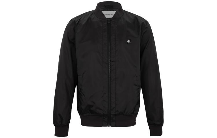 Calvin Klein 3D Embroidered Logo Baseball Jacket Black J320777