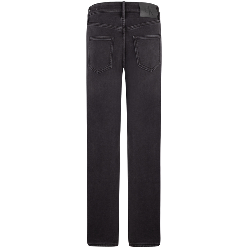 CALVIN KLEIN 90s Reissue Wool Blend Vintage Straight Jeans Women Black J224409 圖 4