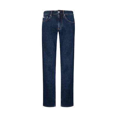 CALVIN KLEIN 90s Retro Straight Fit Stretch Denim Jeans Blue J324364