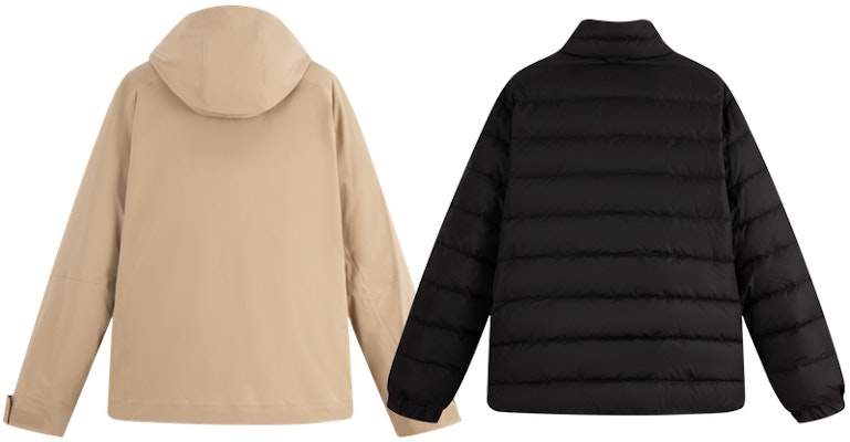 Calvin Klein 3-in-1 Waterproof Windproof Outdoor Down Jacket J327348 3