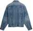 Shop Calvin Klein American Retro Classic Denim Jacket with Studded Details 40EM799