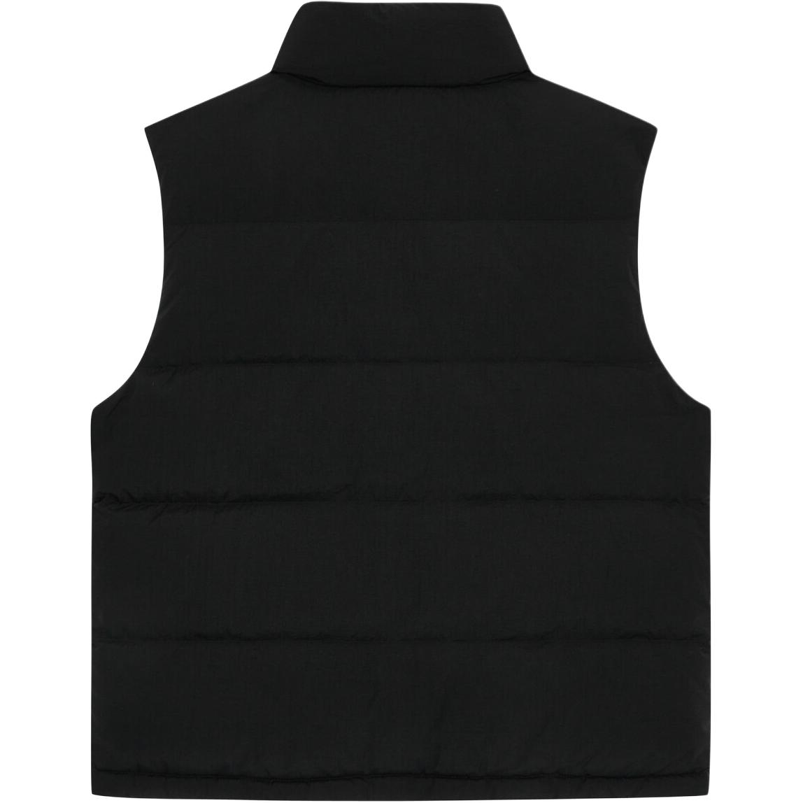 Calvin Klein  Black Jacquard Logo High Neck Vest Jacket. J326965-BEH 圖 3