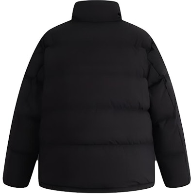 CALVIN KLEIN Black Logo Print Puffer Jacket - Casual Relaxed Fit J323229-BEH Lookbook CALVIN KLEIN Black Logo Print Puffer Jacket - Casual Relaxed Fit J323229-BEH