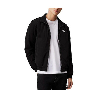 Calvin Klein Black Logo Zip-Up Casual Jacket European Style J30J325592-BEH