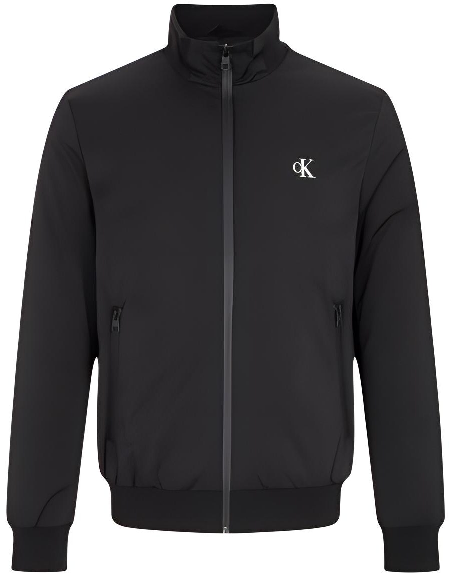 calvin-klein-black-stand-collar-letter-print-zip-up-cotton-jacket-j323062-beh