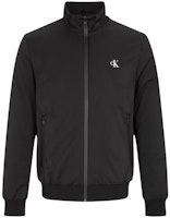 Calvin Klein Jaket Hitam Kolar Berdiri Cetak Huruf Zip-Up Kain Kapas J323062-BEH Order Calvin Klein Jaket Hitam Kolar Berdiri Cetak Huruf Zip-Up Kain Kapas J323062-BEH