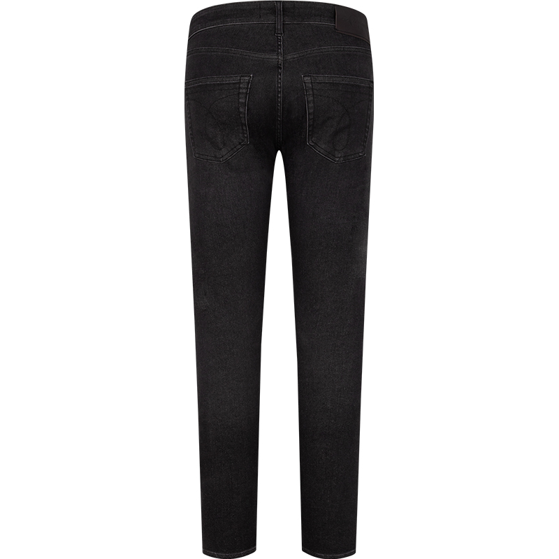 Calvin Klein  Black Washed Stretch Tapered Jeans Casual Commute Wear J325387 圖 3