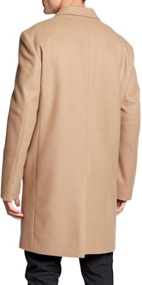 CALVIN KLEIN Camel Long Sleeve Single-Breasted Mid-Length Coat K10K110462-AEH Purchase CALVIN KLEIN Camel Long Sleeve Single-Breasted Mid-Length Coat K10K110462-AEH