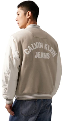 Chaqueta Varsity Colorblock Bordada Calvin Klein Casual. J324433 1