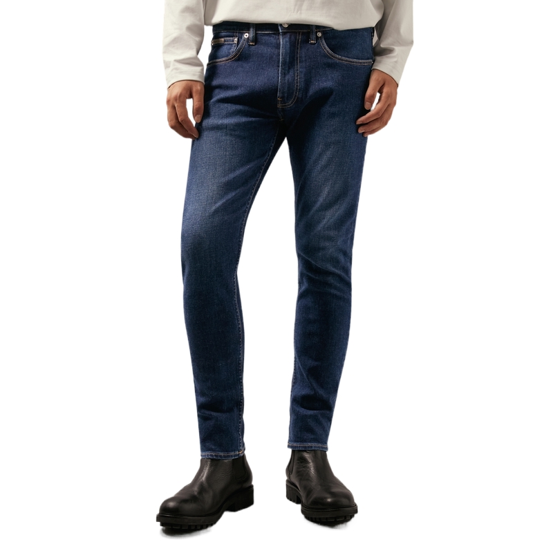 Calvin Klein  Casual Comfy Cashmere Tapered Denim Jeans Blue. J326423 圖 4