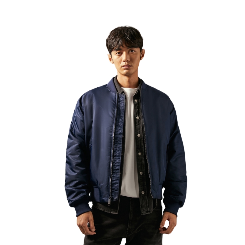 Sizing CALVIN KLEIN  Casual Commuter Cotton Bomber Jacket. 40EM524