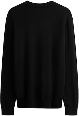Calvin Klein Casual Embroidered Knit Cashmere Sweater Space Black. J326690 Lookbook Calvin Klein Casual Embroidered Knit Cashmere Sweater Space Black. J326690