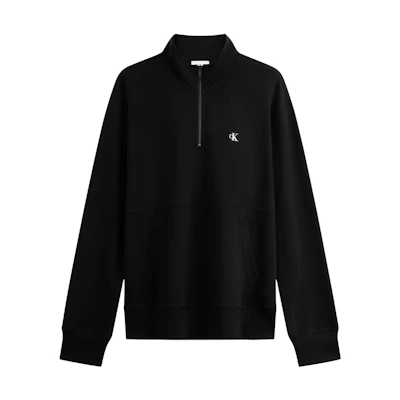 Calvin Klein Casual Half-Zip Letter Logo Sweatshirt J326896
