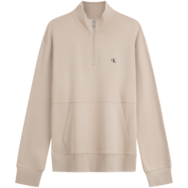 Details for Sudadera Calvin Klein Casual Media Cremallera con Logo de Letras. J326896