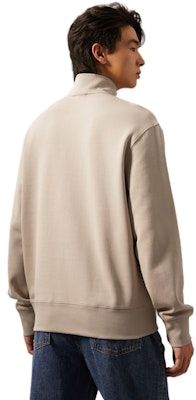 Calvin Klein Casual Half-Zip Letter Logo Sweatshirt J326896 1