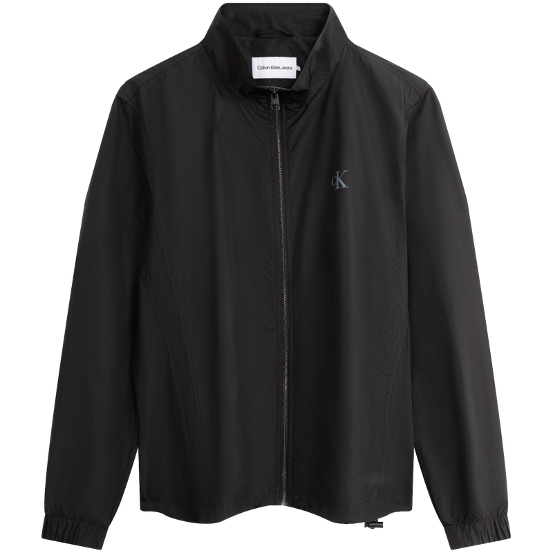 Order Calvin Klein Jaket Kasual Cetakan Huruf Kolar Berdiri J326072