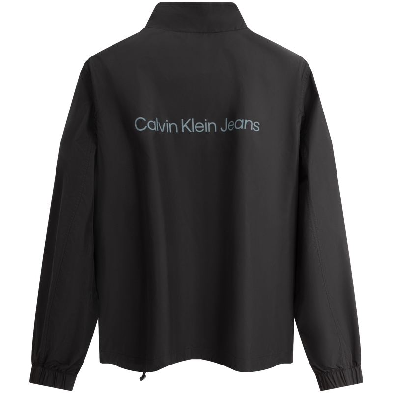 Lookbook Calvin Klein Jaket Kasual Cetakan Huruf Kolar Berdiri J326072