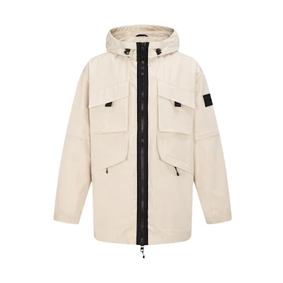 Calvin Klein Casual Outdoor Multi-Pocket Hooded Jacket J322943-ACI
