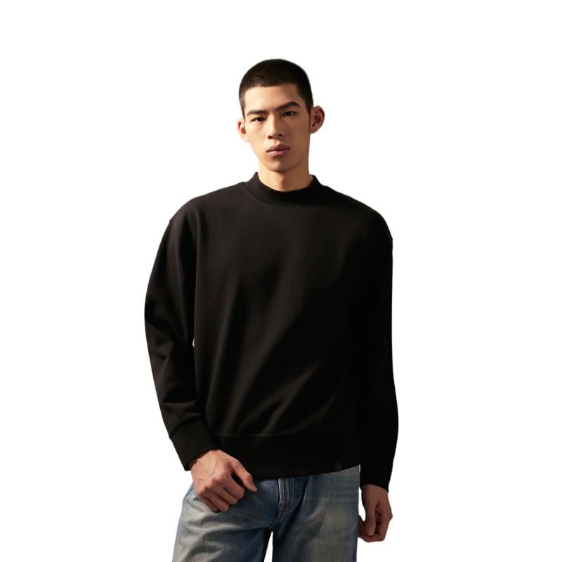 Shop Sudadera Calvin Klein Casual Color Sólido Ajuste Suelto Cuello Redondo. J326134