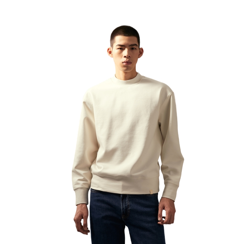 Cheap Sudadera Calvin Klein Casual Color Sólido Ajuste Suelto Cuello Redondo. J326134