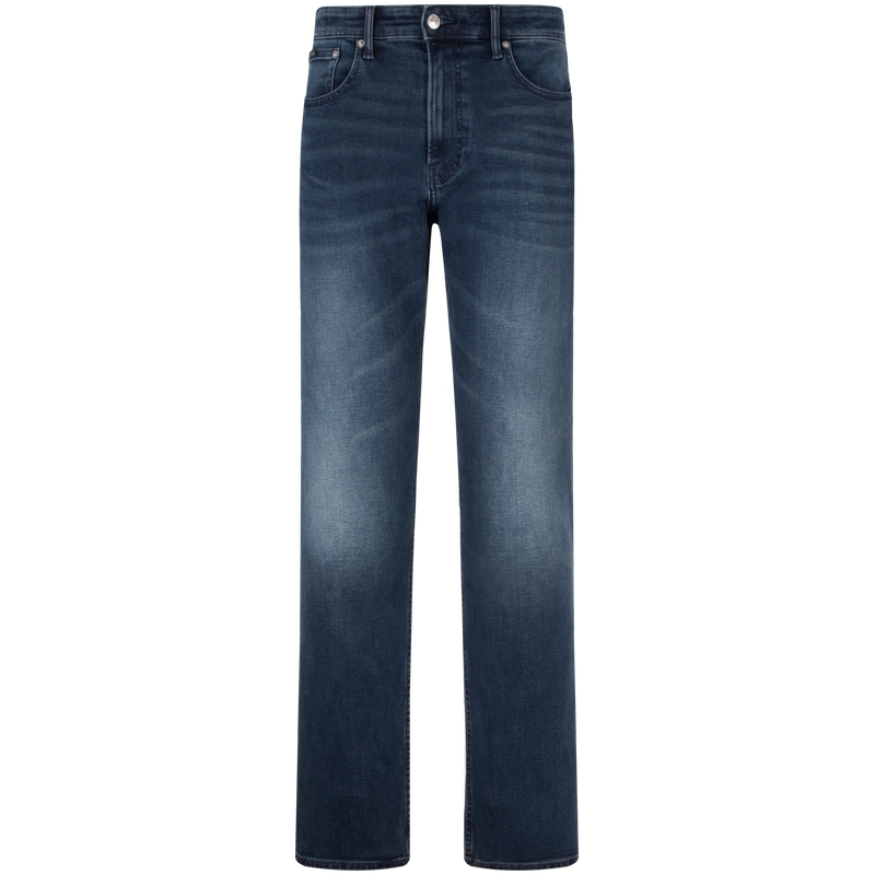 Order Calvin Klein 经典复古直筒天鹅绒蓝色牛仔裤 J327352