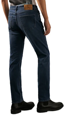 Calvin Klein 经典复古直筒天鹅绒蓝色牛仔裤 J327352 Purchase Calvin Klein 经典复古直筒天鹅绒蓝色牛仔裤 J327352