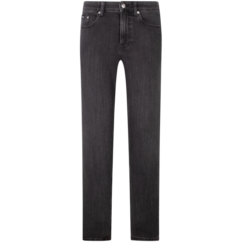 Calvin Klein  Classic Slim Tapered Fit Stretch Jeans in Denim Black. J326578