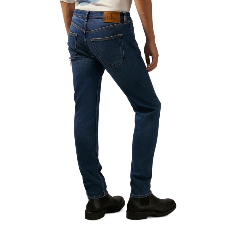 Calvin Klein  Classic Stretch Tapered Denim Jeans in Blue J326415 圖 5