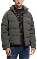 Calvin Klein Colorblock Logo Down Puffer Jacket Deep Green. J322258-LDD Calvin Klein Colorblock Logo Down Puffer Jacket Deep Green. J322258-LDD