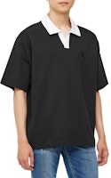CALVIN KLEIN Kaos Polo Warna Hitam Lengan Pendek dengan Kerah Colorblock J325364-BEH Details for CALVIN KLEIN Kaos Polo Warna Hitam Lengan Pendek dengan Kerah Colorblock J325364-BEH