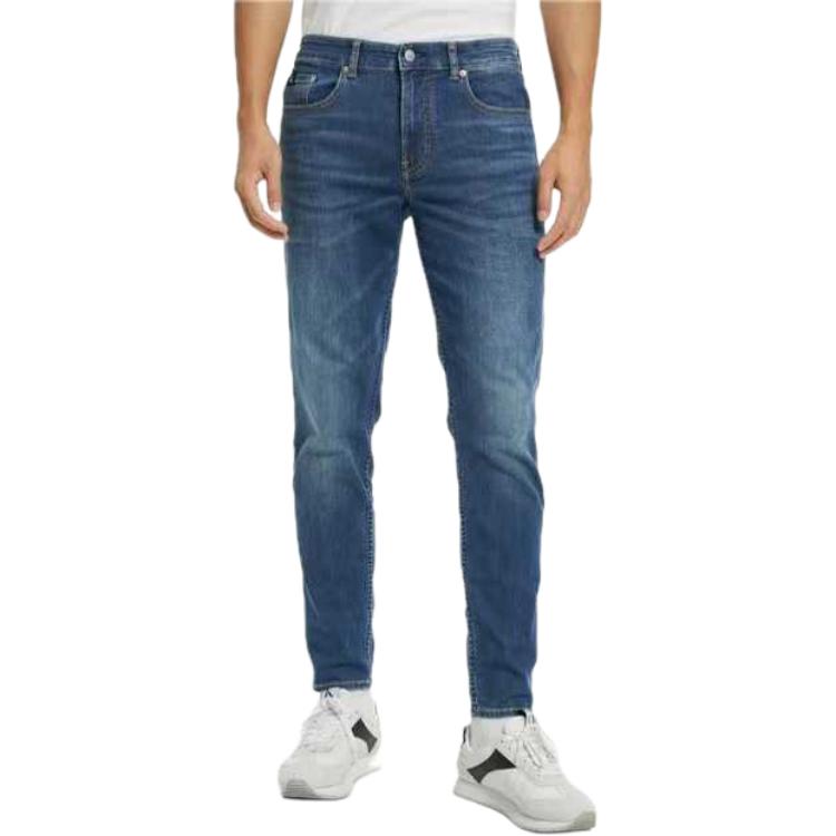 Order CALVIN KLEIN Jeans Denim Cepat Kering Penyejuk Biru Gelap. J321555-1A4