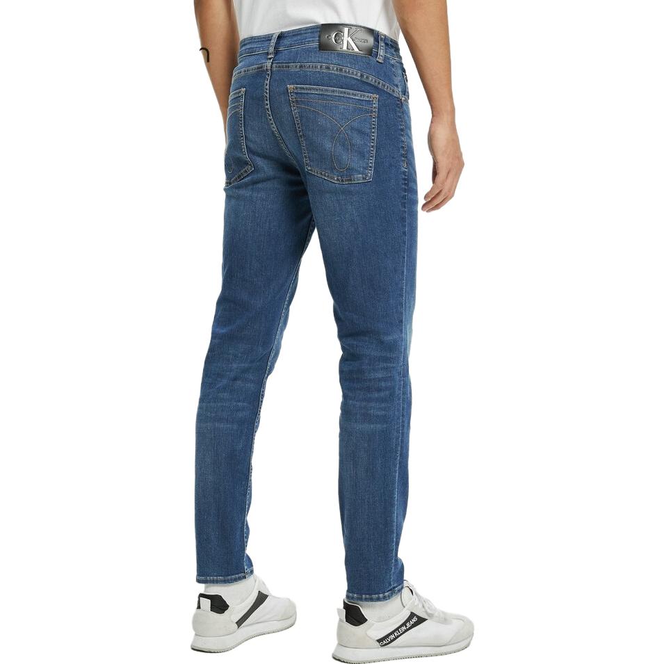 Shop CALVIN KLEIN Jeans Denim Cepat Kering Penyejuk Biru Gelap. J321555-1A4