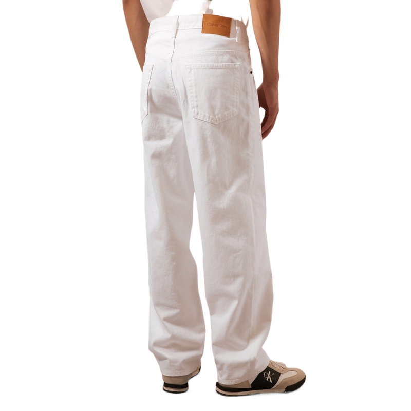 Cheap Calvin Klein  白色復古寬鬆夏季牛仔褲 40EM704