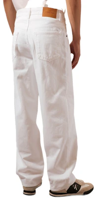 Calvin Klein 白色復古寬鬆夏季牛仔褲 40EM704 Cheap Calvin Klein 白色復古寬鬆夏季牛仔褲 40EM704