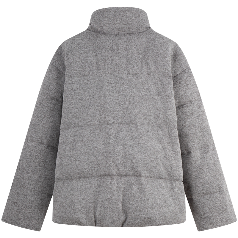 Shop Calvin Klein Jaket Down Kolar Berdiri - Kelabu Abu-Abu J326659