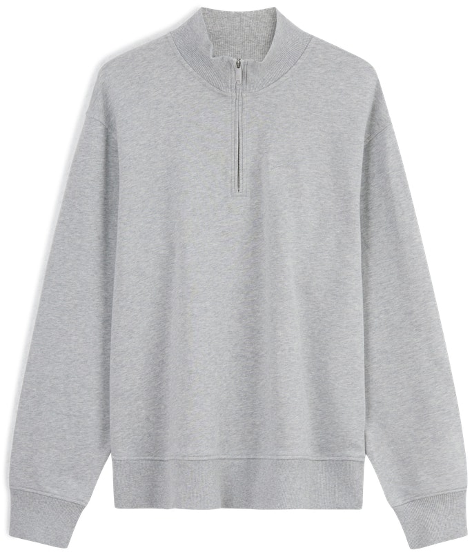 calvin-klein-embroidered-half-zip-cotton-sweatshirt-pearl-grey-casual-j326697
