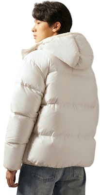 Calvin Klein Embroidered Hooded Puffer Down Jacket Casual Style. J327349 5
