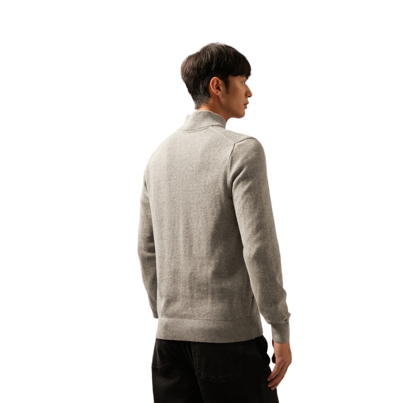 CALVIN KLEIN  Embroidered Knit Zipper Cardigan Sweater - Casual Style J326796 圖 14