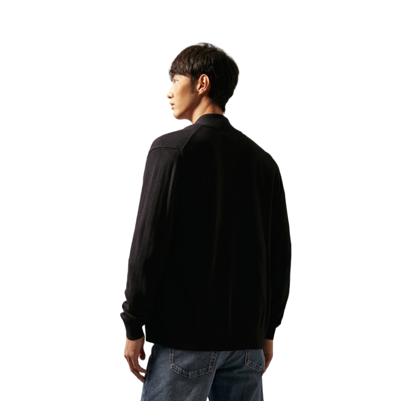 CALVIN KLEIN  Embroidered Knit Zipper Cardigan Sweater - Casual Style J326796 圖 4