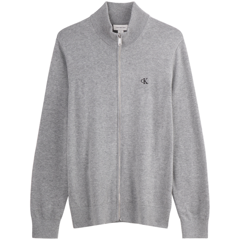 CALVIN KLEIN  Embroidered Knit Zipper Cardigan Sweater - Casual Style J326796 圖 6