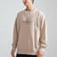 Details for CALVIN KLEIN Sweatshirt Logo Bordir Crewneck Warna Beige Coffee. J324475-PED